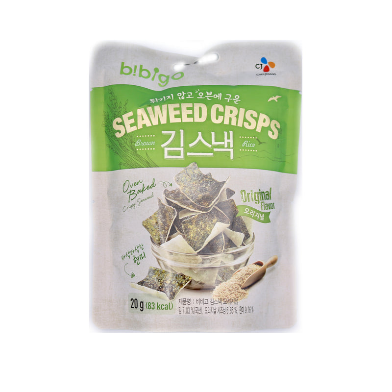 CJ Bibigo Seaweed Crisps Original Flavour 20g | Tuk Tuk Mart