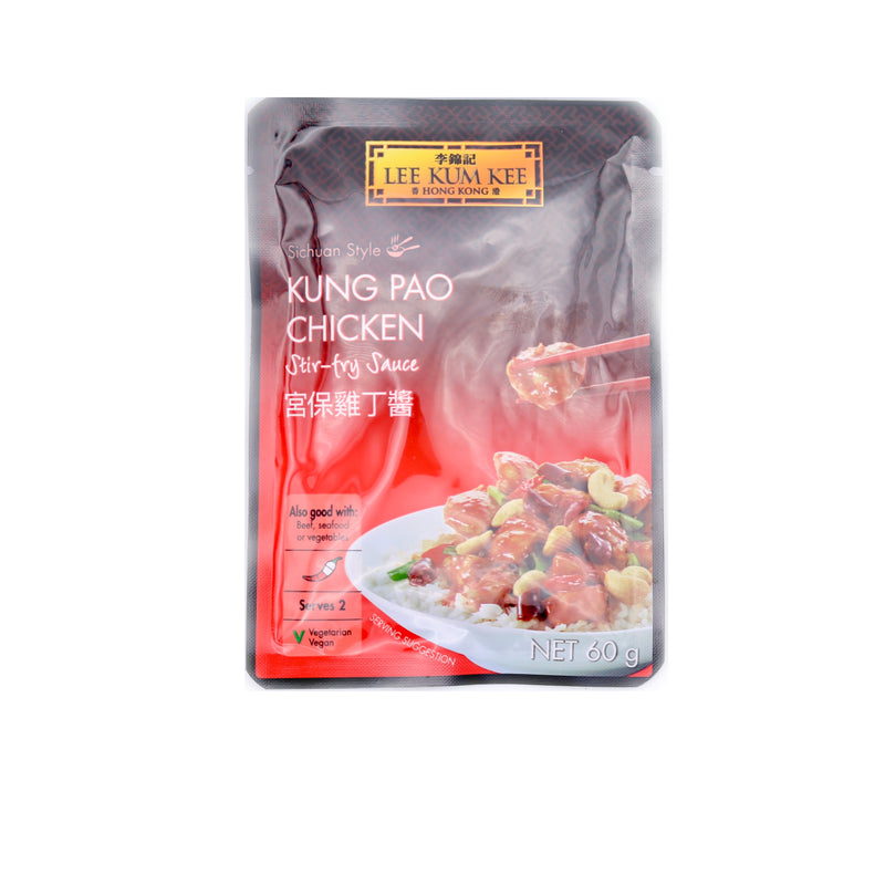 Lee Kum Kee Sichuan Style Kung Pao Chicken Stir-fry Sauce 60g | Tuk Tuk Mart