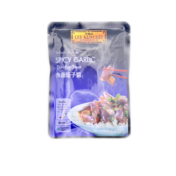 Lee Kum Kee Sichuan Style Spicy Garlic Stir-fry Sauce 80g | Tuk Tuk Mart
