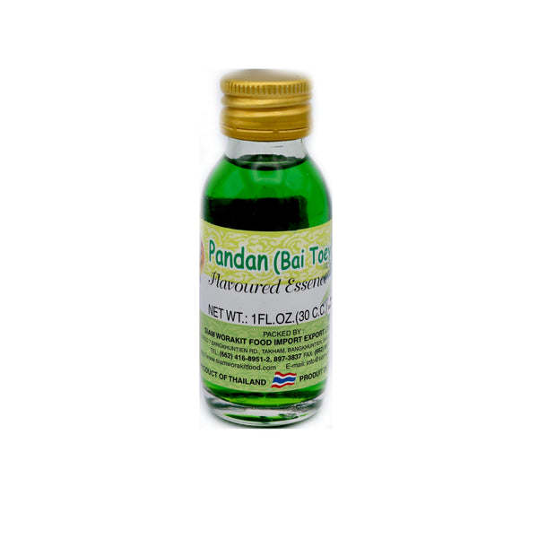 Double Seahorse Pandan (Bai Toey) Flavoured Essence 30ml | Tuk Tuk Mart