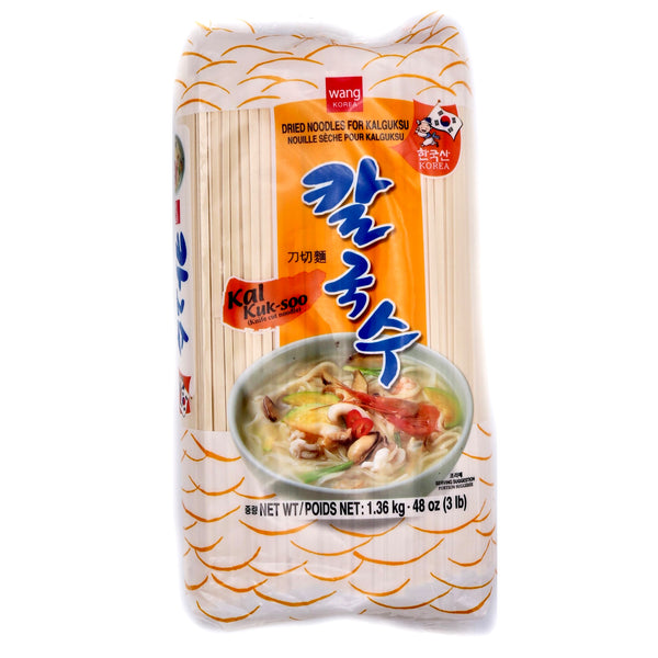 Wang Korea Knife-Cut Noodles for Kalguksu 1.36kg | Tuk Tuk Mart