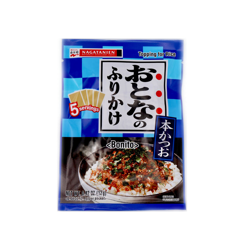 Nagatanien Bonito Rice Topping (Seasoning) 12g (5 Servings) | Tuk Tuk Mart