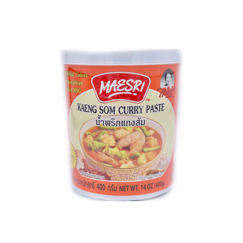 Maesri Kaeng Som Curry Paste 400g | Tuk Tuk Mart
