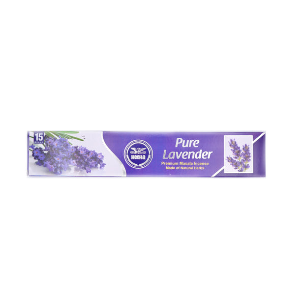 Heera Pure Lavender Incense Stick (Premium Masala Incense) 15g | Tuk Tuk Mart