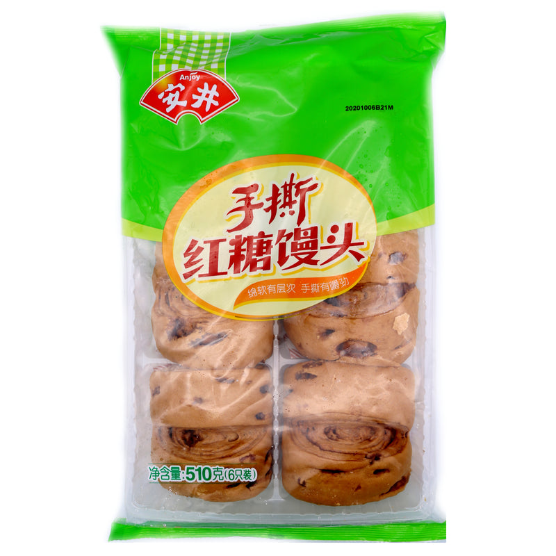 Anjoy Brown Sugar Bun 510g (Frozen) | Tuk Tuk Mart