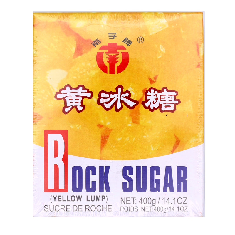 South Word Brand Rock Sugar (Yellow Lump) 400g - Tuk Tuk Mart