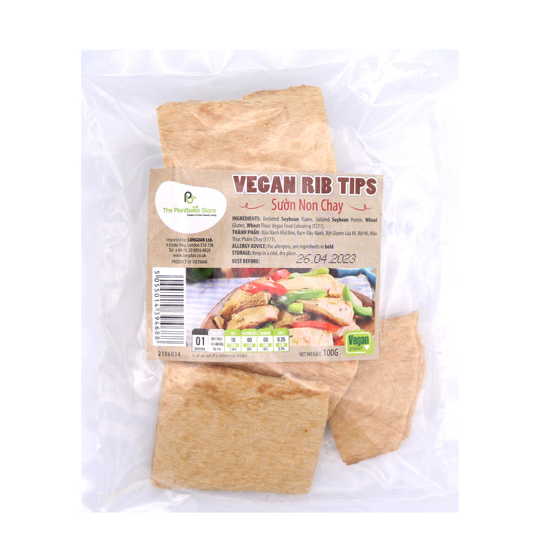 The Plantbase Store Vegan Rib Tips 100g - Tuk Tuk Mart