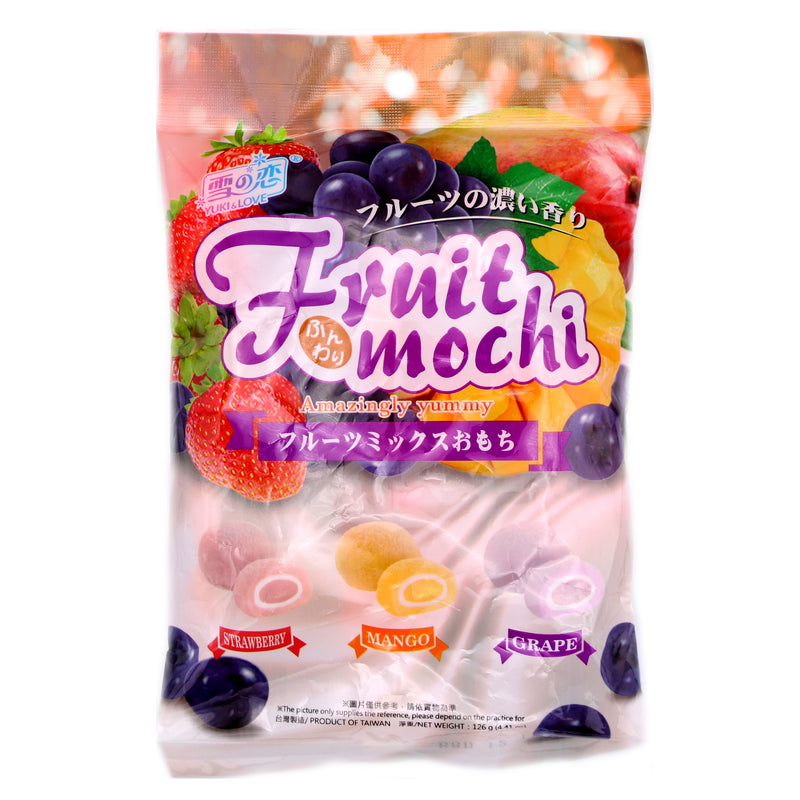 Yuki & Love Fruit Mochi Mix 126g - Tuk Tuk Mart