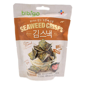 CJ Bibigo Seaweed Crisps BBQ Flavour (with Sweetener) 20g - Tuk Tuk Mart