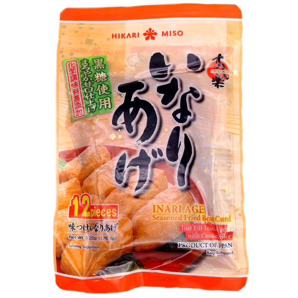Hikari Seasoned Fried Bean Curd For Sushi 176g - Tuk Tuk Mart