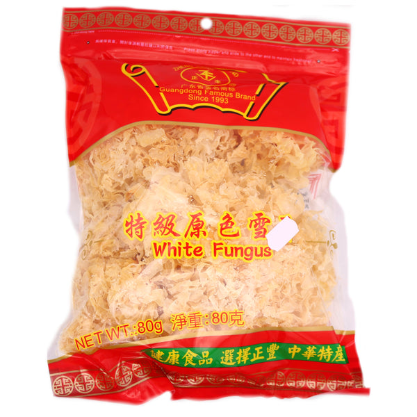 Zheng Feng Brand White Fungus 80g - Tuk Tuk Mart