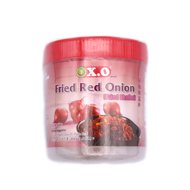 X.O Fried Red Onions (Fried Shallots) 100g - Tuk Tuk Mart
