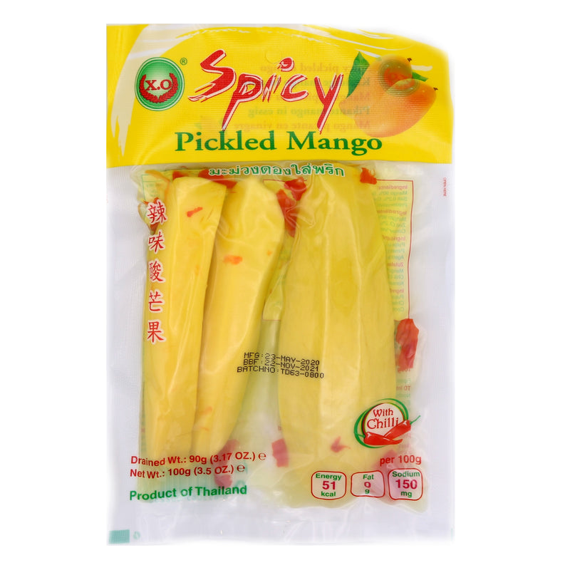 X.O Spicy Pickled Mango 100g - Tuk Tuk Mart