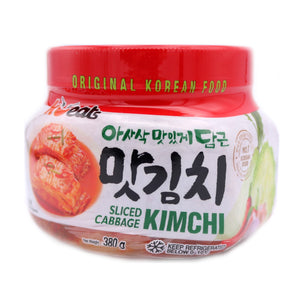 K Eats Delicious Sliced Cabbage Kimchi 380g - Tuk Tuk Mart