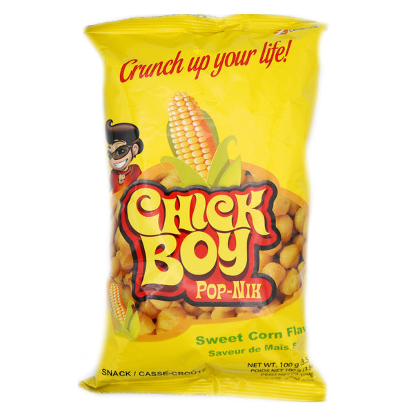 Chick Boy Pop Nik Sweet Corn Flavoured 100g - Tuk Tuk Mart