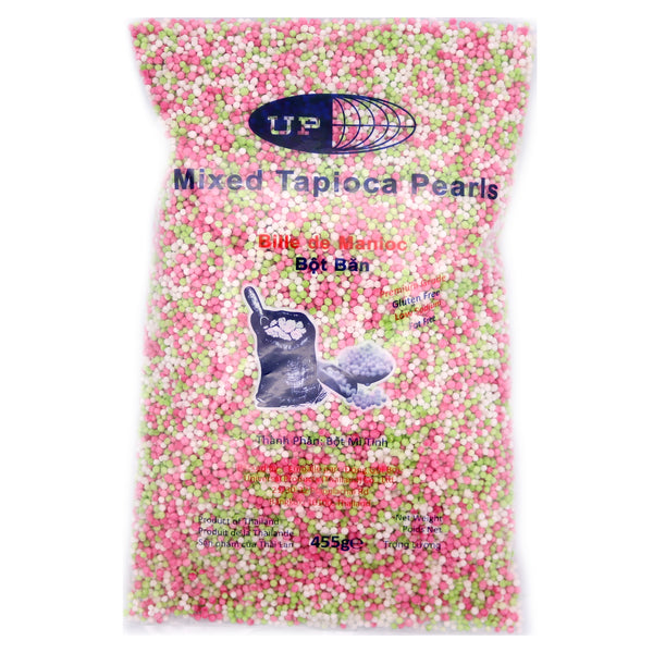 UP Mixed Tapioca Pearls 455g - Tuk Tuk Mart