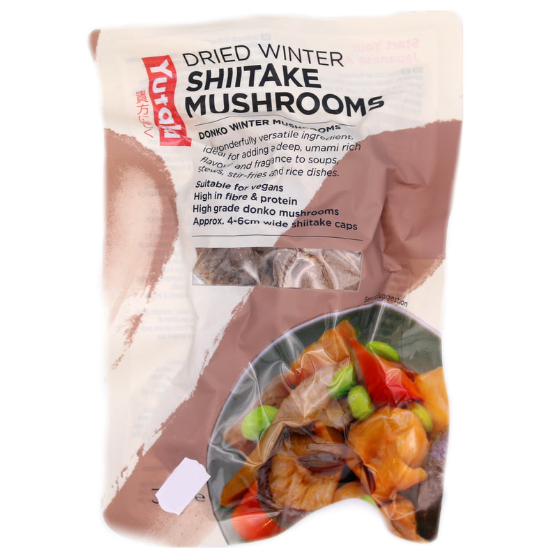 Yutaka Dried Winter Shiitake Mushrooms 30g - Tuk Tuk Mart