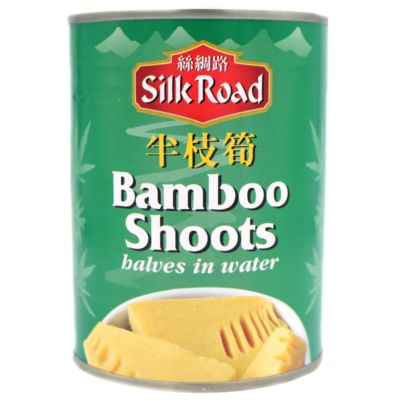 Silk Road Bamboo Shoots Halves in Water 560g - Tuk Tuk Mart