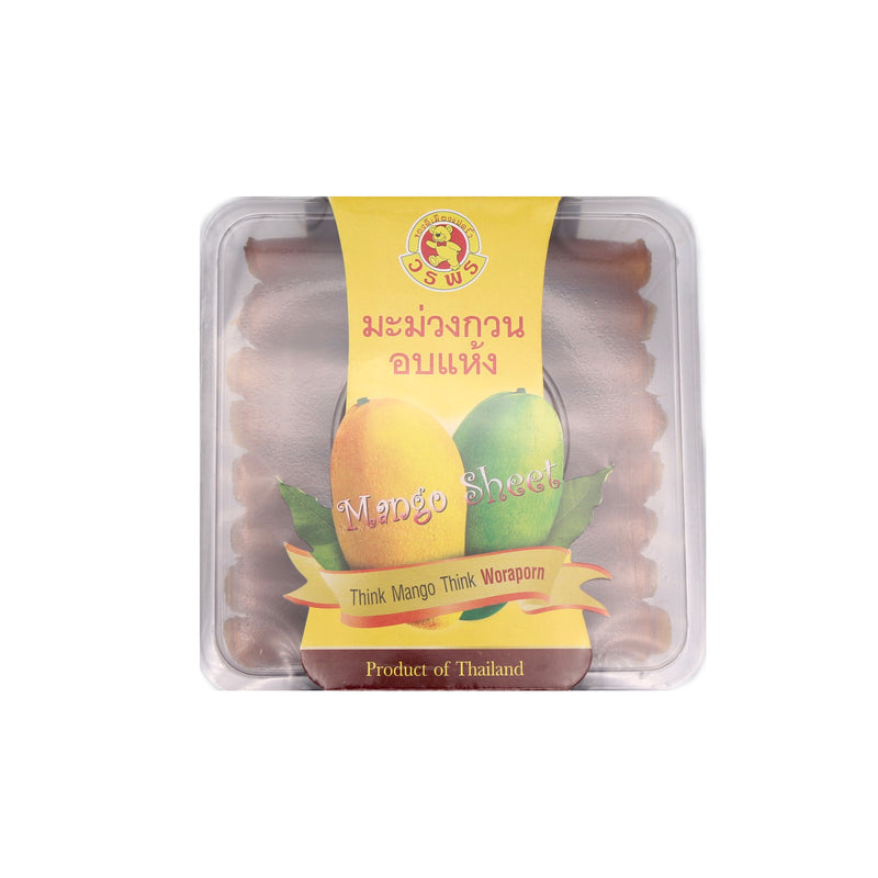 Woraporn Mango Sheet 120g - Tuk Tuk Mart