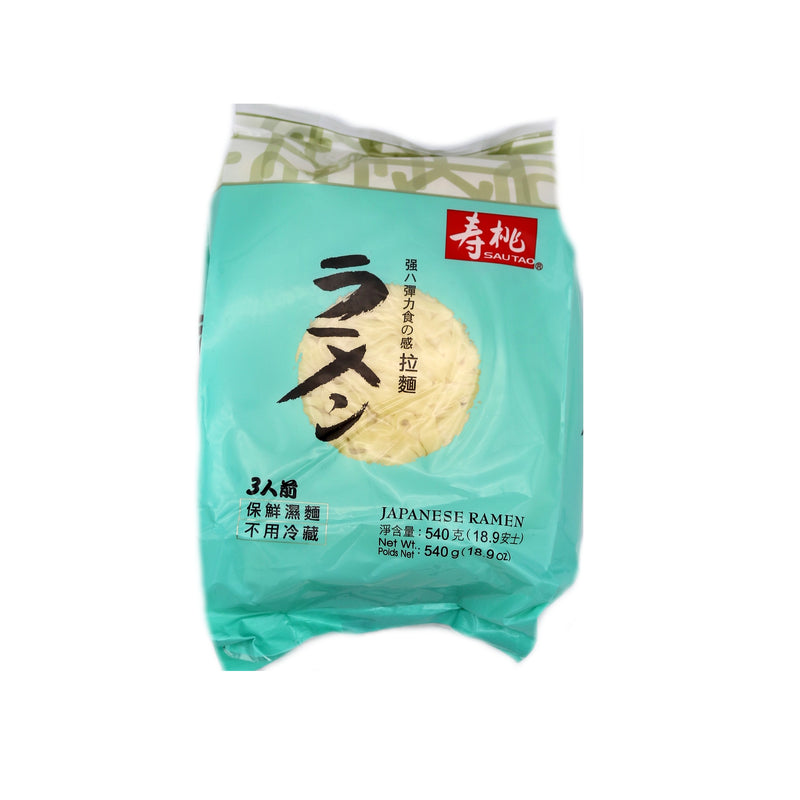 Sau Tao Japanese Ramen Noodles 540g (3 Servings) - Tuk Tuk Mart