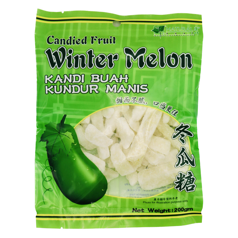 *Natural Leaf Candied Fruit Winter Melon 康叶傳統冬瓜糖 200g | Tuk Tuk Mart