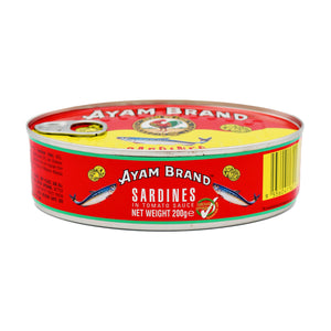 Ayam Brand Sardines in Tomato Sauce 200g | Tuk Tuk Mart