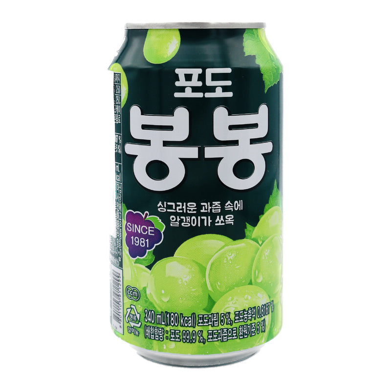 *Haitai Bon Bon Grape Juice Drink with Sac 韓國海太葡萄汁 340ml | Tuk Tuk Mart