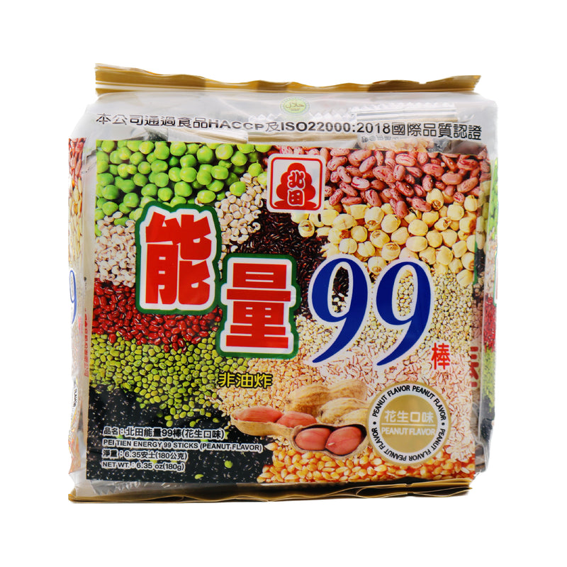 Pei Tien Energy 99 Sticks (Peanut Flavour) 北田能量99棒(花生口味) 180g | Tuk Tuk Mart