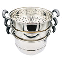 CB Brand 28cm 3 Layer Steamer Pot 潮宝欧式复底多用锅（组合盖） | Tuk Tuk Mart