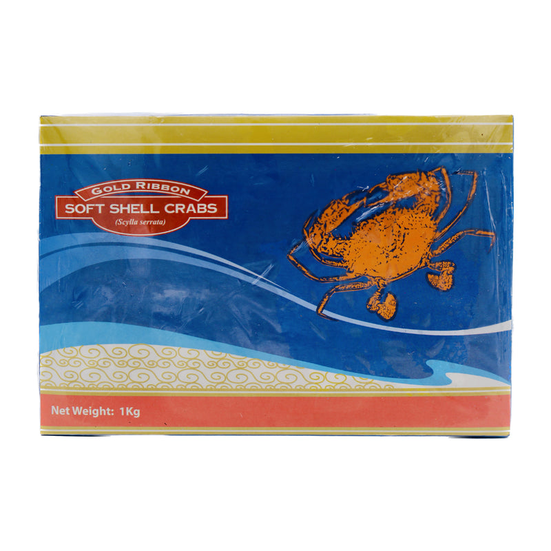 Gold Ribbon Soft Shell Crabs (Scylla Serrate) 1kg | Tuk Tuk Mart