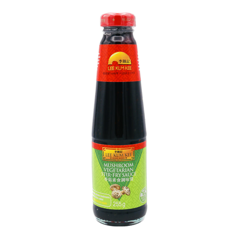Lee Kum Kee Mushroom Vegetarian Stir-Fry Sauce 李錦記香菇素食調味醬 255g | Tuk Tuk Mart
