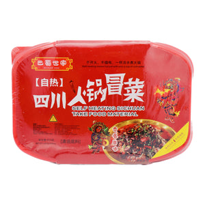 BSSJ Self-Heating Sichuan Take Food Material Mixed Vegetables 巴蜀世家自热四川火锅冒菜 415g | Tuk Tuk Mart