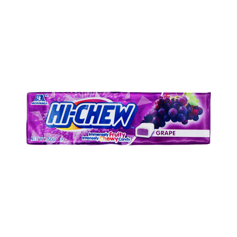 Morinaga Hi-Chew Grape Flavour Sofy Candy 森永嗨啾葡萄味软糖 50g | Tuk Tuk Mart