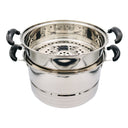 CB Brand 24cm 2 Layer Steamer Pot 潮宝欧式复底多用锅（组合盖） | Tuk Tuk Mart