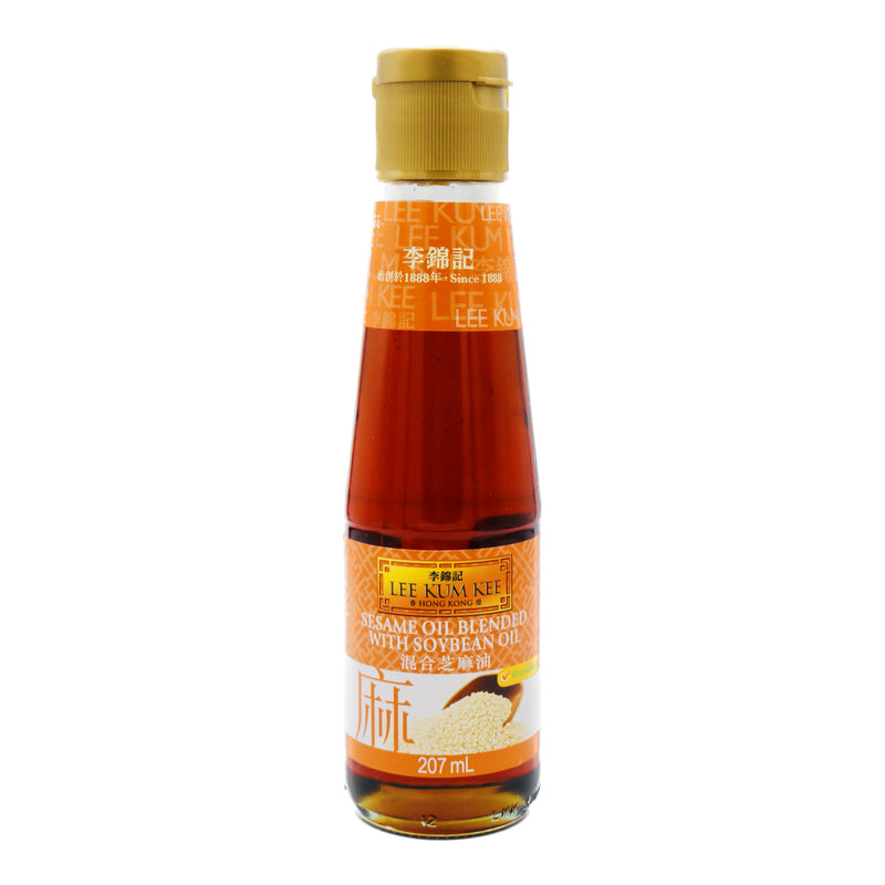 Lee Kum Kee Sesame Oil Blended With Soybean Oil 李錦記混合芝麻油 207ml | Tuk Tuk Mart