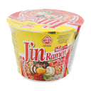 Ottogi Korean Style Jin Ramen Spicy Flavour (Bowl) 韓國不倒翁辣味金拉麵碗裝 110g | Tuk Tuk Mart