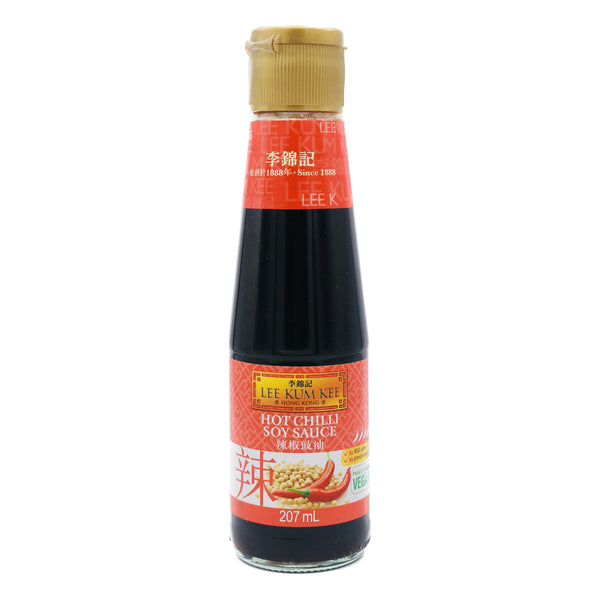 Lee Kum Kee Hot Chilli Soy Sauce 李錦記辣椒豉油 207ml | Tuk Tuk Mart