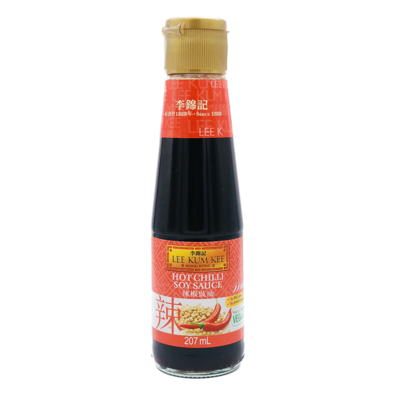 Lee Kum Kee Hot Chilli Soy Sauce 李錦記辣椒豉油 207ml | Tuk Tuk Mart