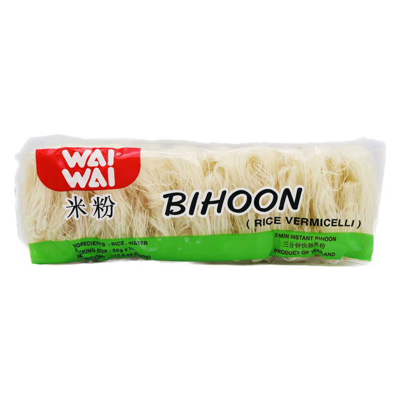 Wai Wai Rice Vermicelli (Bihon) 500g (10x50g) | Tuk Tuk Mart