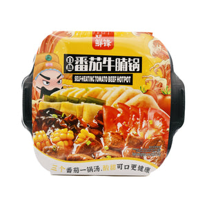 XF Self-Heating Tomato Beef Hot Pot 鲜锋自热番茄牛腩锅 510g | Tuk Tuk Mart
