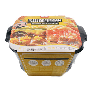 XF Self-Heating Tomato Beef Hot Pot 鲜锋自热番茄牛腩锅 510g | Tuk Tuk Mart