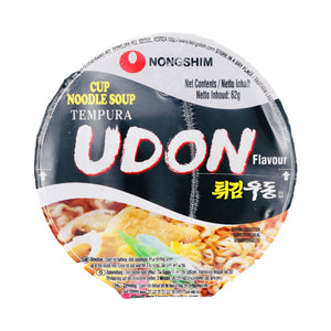 Nongshim Tempura Udon Flavour Cup Noodle Soup 農心天婦羅烏冬杯麵 62g | Tuk Tuk Mart