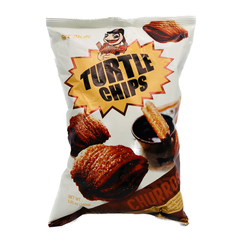 *Orion Turtle Chips Choco Churros Flavour 160g | Tuk Tuk Mart