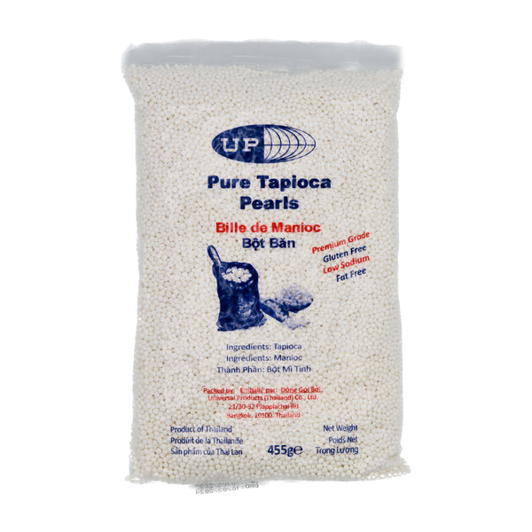 UP Pure Tapioca Pearls (Small) 珍珠(小) 455g | Tuk Tuk Mart