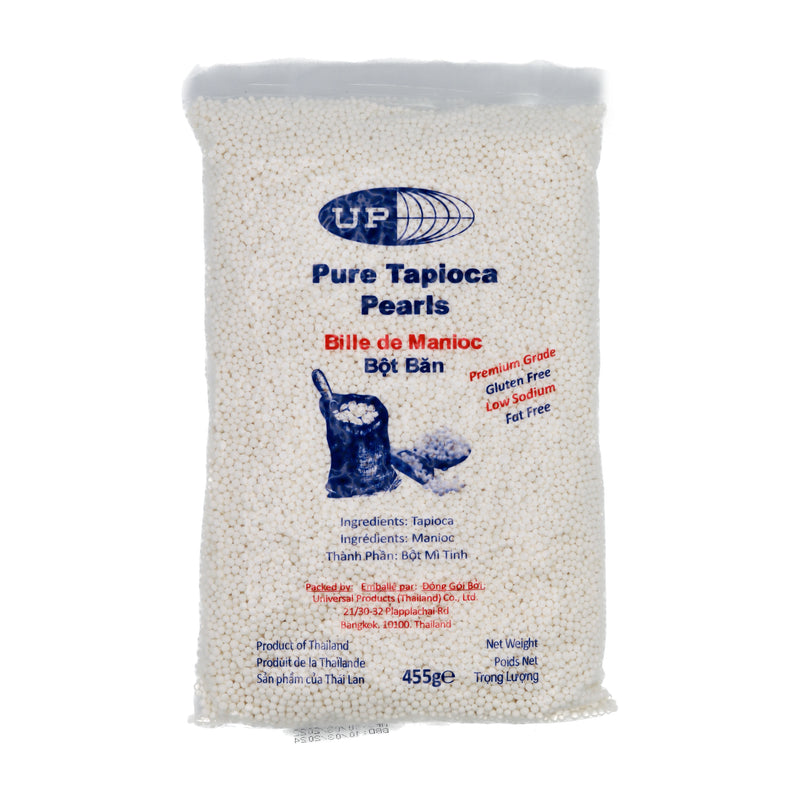 UP Pure Tapioca Pearls (Small) 珍珠(小) 455g | Tuk Tuk Mart