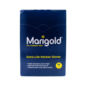*Marigold Extra-Life Kitchen Gloves Medium (6 Pairs) | Tuk Tuk Mart