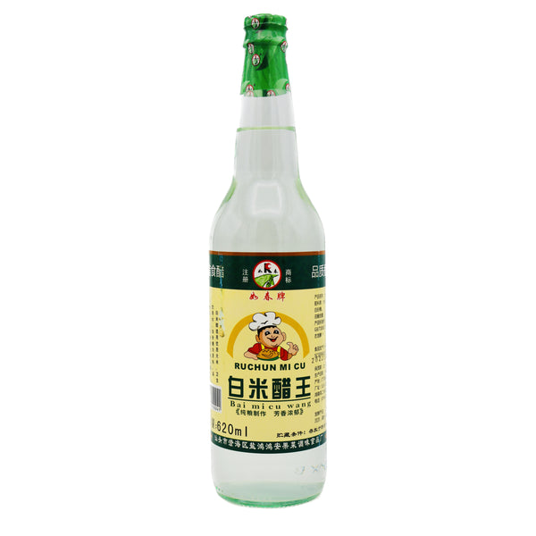 Ruchun Glutinous Rice Vinegar 如春牌白米醋王 620ml | Tuk Tuk Mart