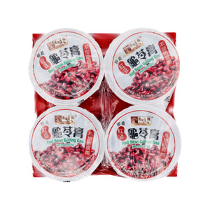 Yummy House Red Bean Guiling Gao (Herbal Jelly) 美棧紅豆龜苓膏 (100g*4 Pcs) 400g | Tuk Tuk Mart