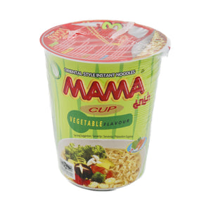 MAMA Oriental Style Instant Cup Noodles Vegetable Flavour 妈妈杯面（蔬菜味） 70g | Tuk Tuk Mart