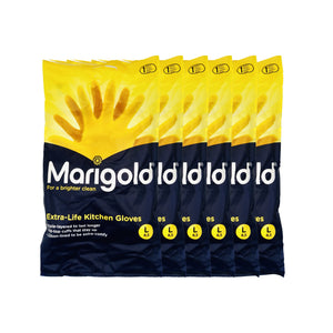 *Marigold Extra-Life Kitchen Gloves Large (6 Pairs) | Tuk Tuk Mart